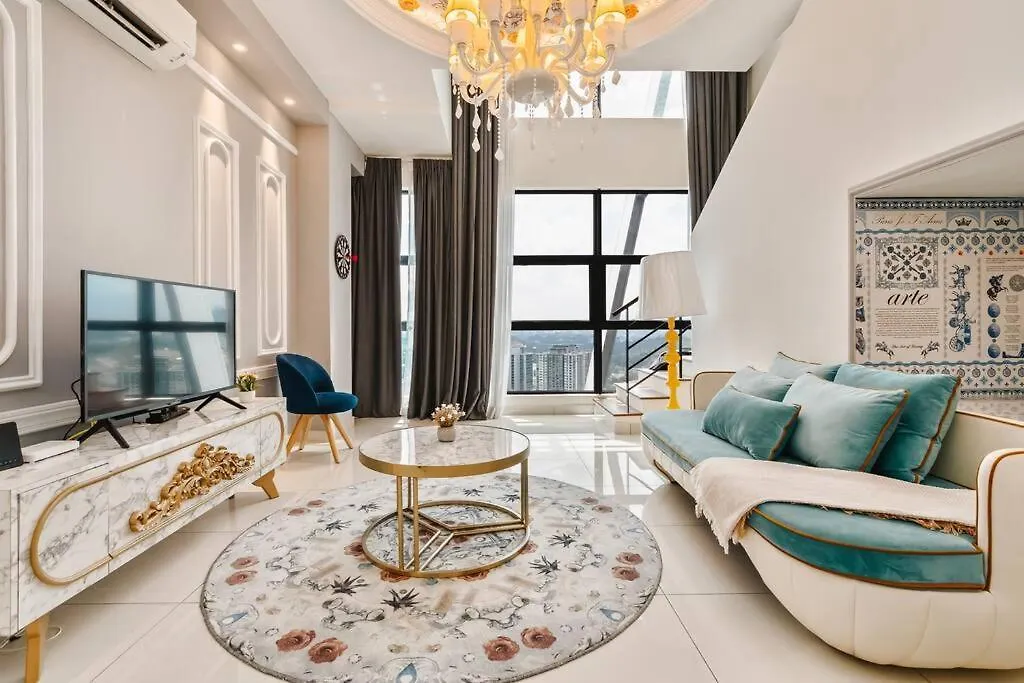 Arte Mont Kiara Elegant Highest Floor Netflix 6Pax Apartment Kuala Lumpur