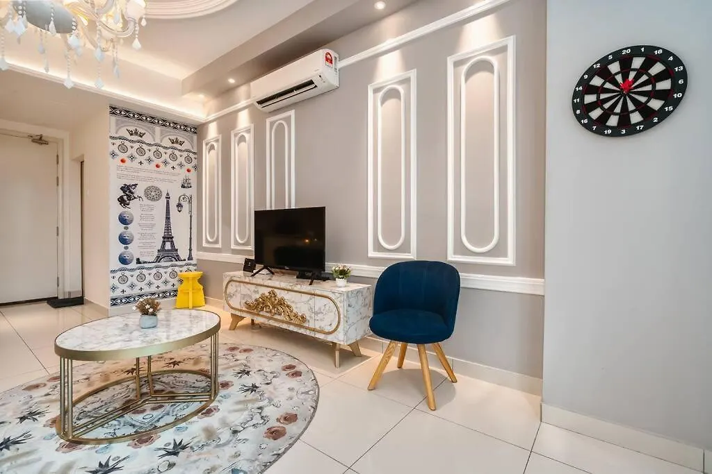 Arte Mont Kiara Elegant Highest Floor Netflix 6Pax Apartment Kuala Lumpur
