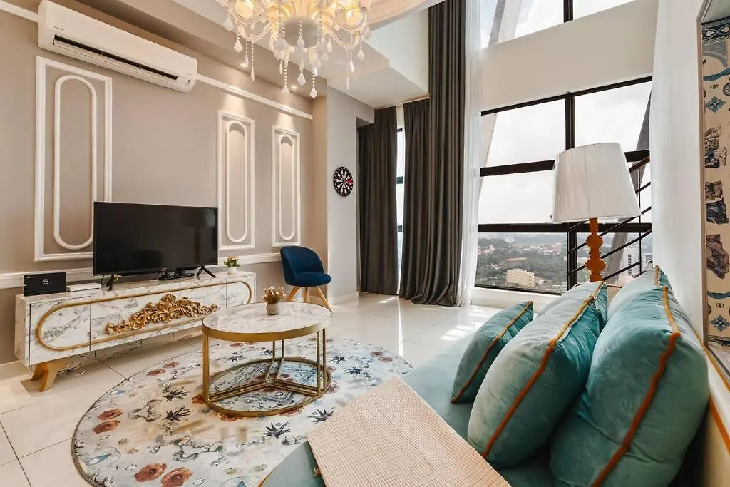 Arte Mont Kiara Elegant Highest Floor Netflix 6Pax Apartment Kuala Lumpur
