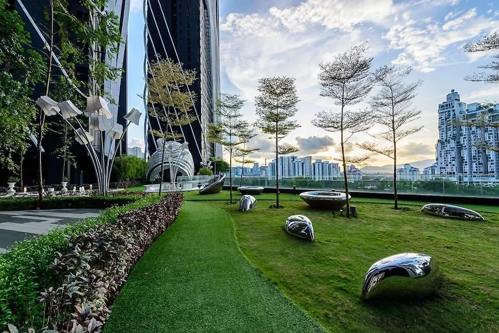 Arte Mont Kiara Elegant Highest Floor Netflix 6Pax Apartment Kuala Lumpur